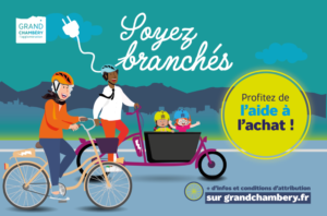Soyez Branchés – aide à l’achat d’un Vélo Electrique sur Grand Chambéry