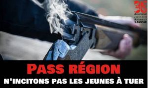 N’incitons pas les jeunes à tuer : non au Pass région pour la chasse et la pêche !