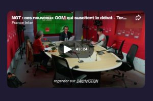 NGT, ces nouveaux OGM qui suscitent le débat – Émission France inter 🎧