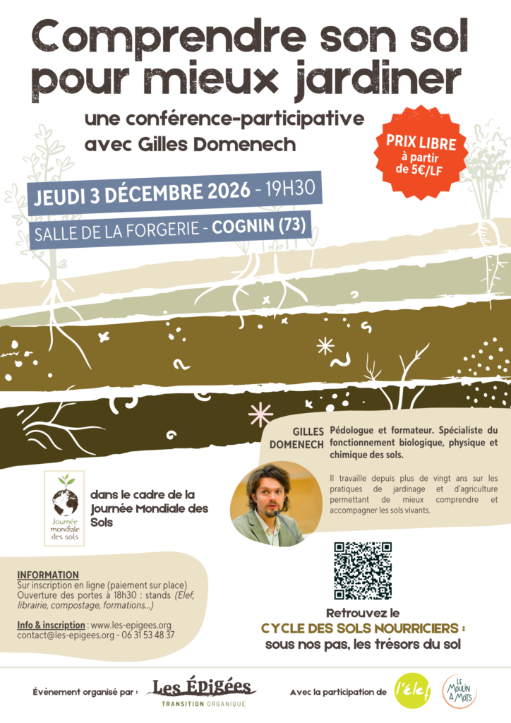 Affiche conférence participative Gilles DOMENECH